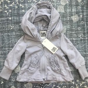 Prairie Underground grey toddler hoodie NWT